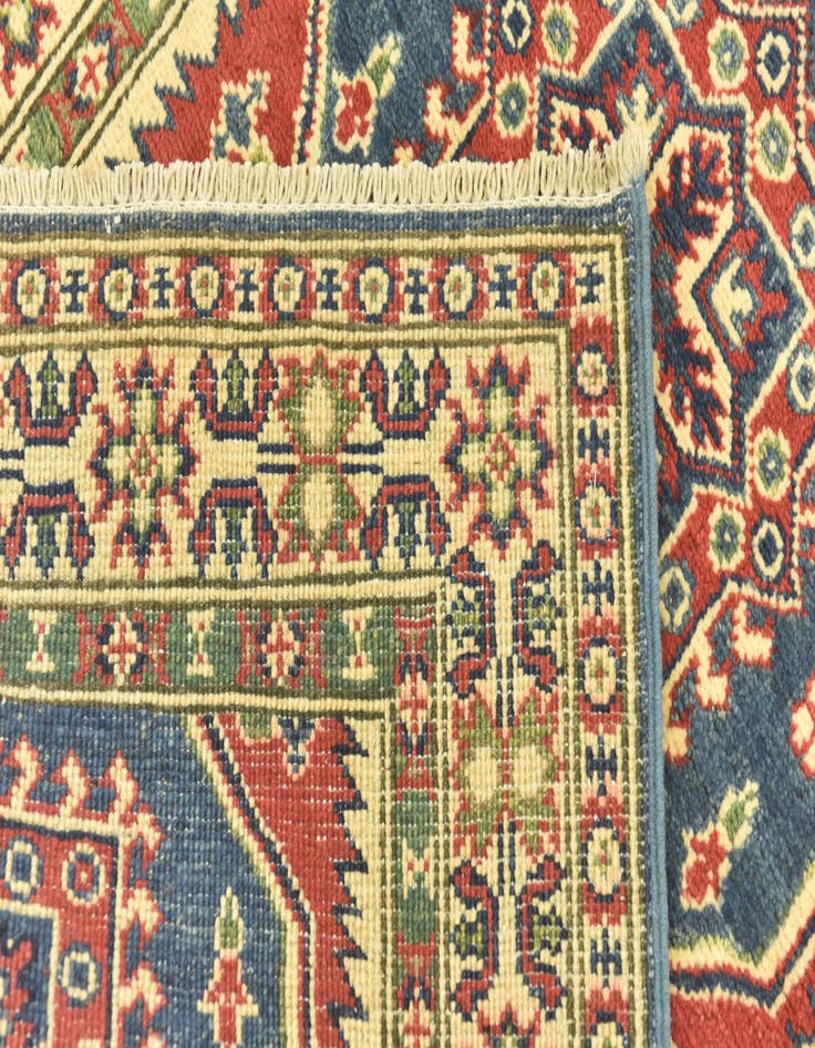 Detail image of  2' 9 x 3' 11  Hand Knotted Kazak Rug