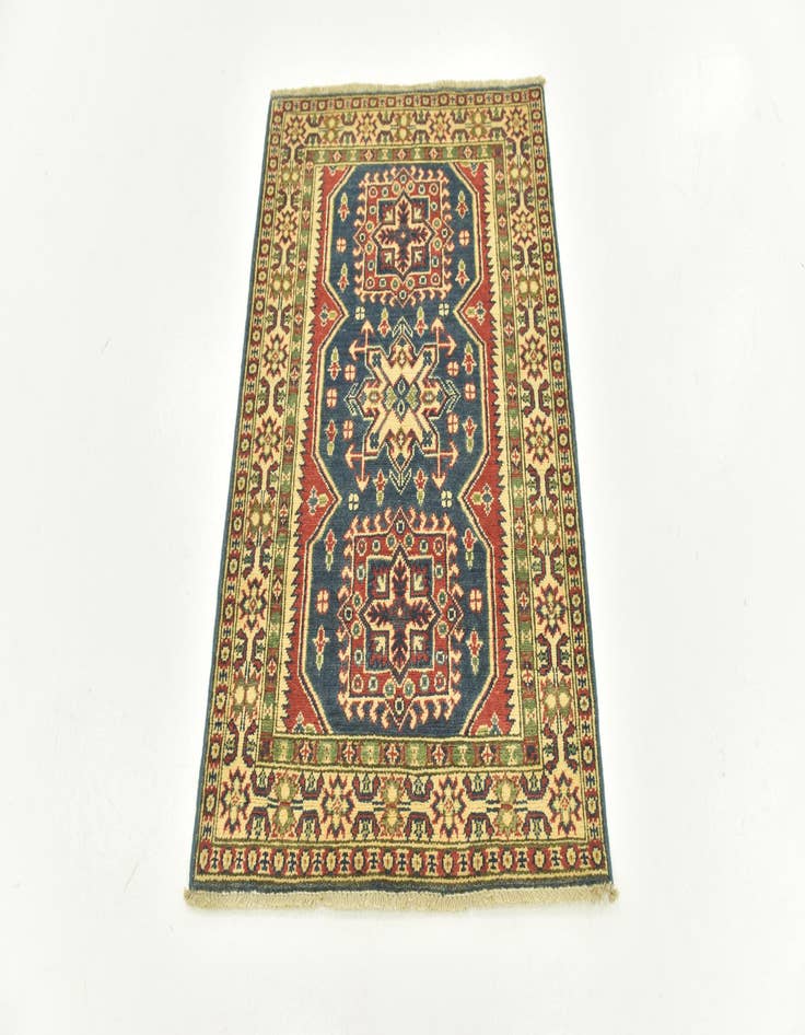 Detail image of  2' 9 x 3' 11  Hand Knotted Kazak Rug