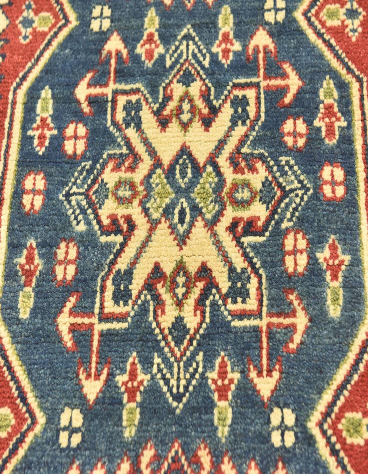 Detail image of  2' 9 x 3' 11  Hand Knotted Kazak Rug