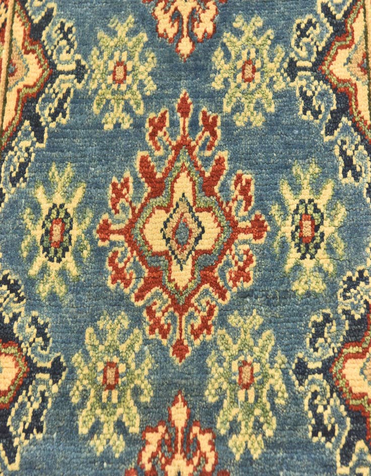 Detail image of  2' 9 x 4' 4  Hand Knotted Kazak Rug