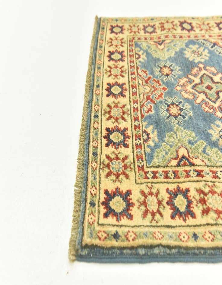 Detail image of  2' 9 x 4' 4  Hand Knotted Kazak Rug