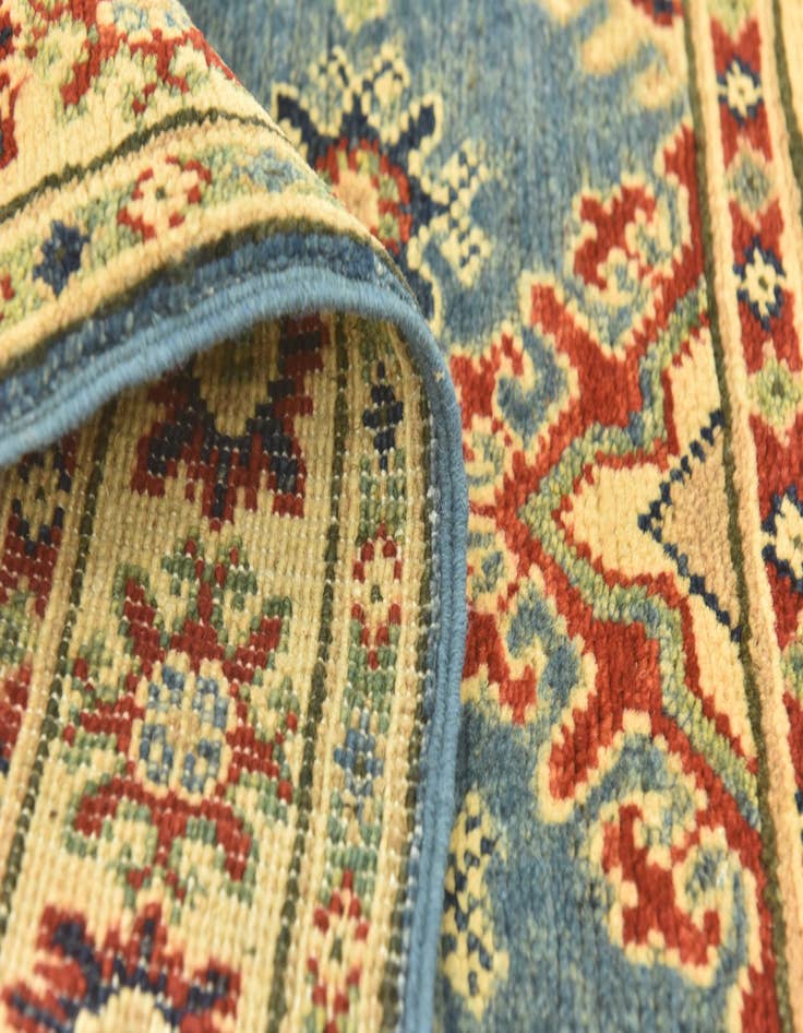 Detail image of  2' 9 x 4' 4  Hand Knotted Kazak Rug