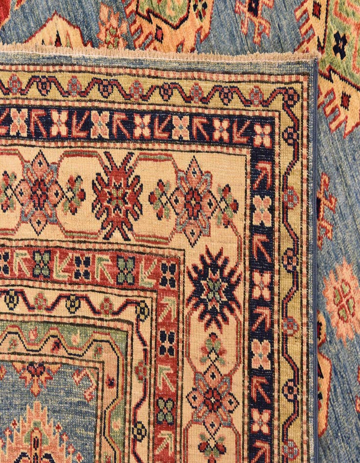 Detail image of  6' 7 x 9' 4  Hand Knotted Kazak Oriental Rug