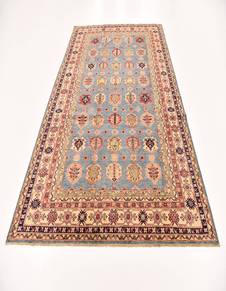 Detail image of  6' 7 x 9' 4  Hand Knotted Kazak Oriental Rug