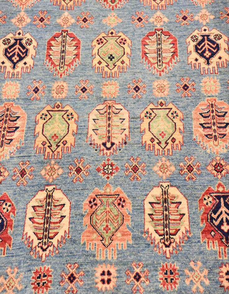 Detail image of  6' 7 x 9' 4  Hand Knotted Kazak Oriental Rug