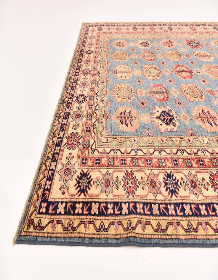 Detail image of  6' 7 x 9' 4  Hand Knotted Kazak Oriental Rug