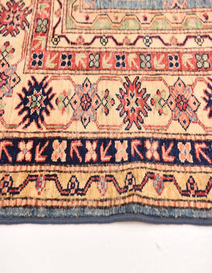 Detail image of  6' 7 x 9' 4  Hand Knotted Kazak Oriental Rug