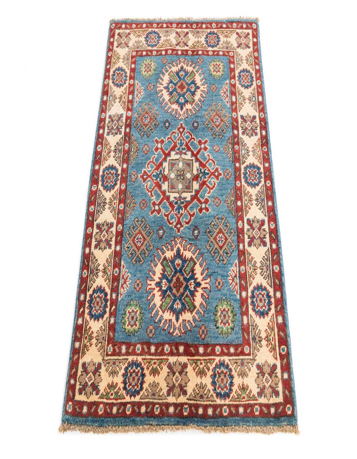 Detail image of  2' 8 x 4' 1  Hand Knotted Kazak Rug