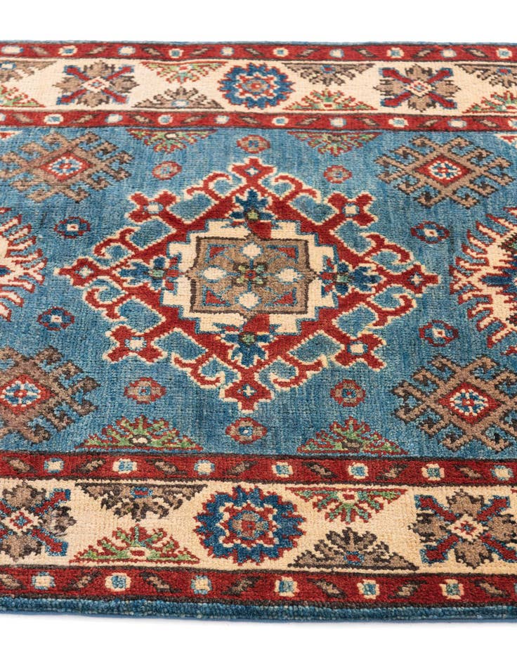 Detail image of  2' 8 x 4' 1  Hand Knotted Kazak Rug