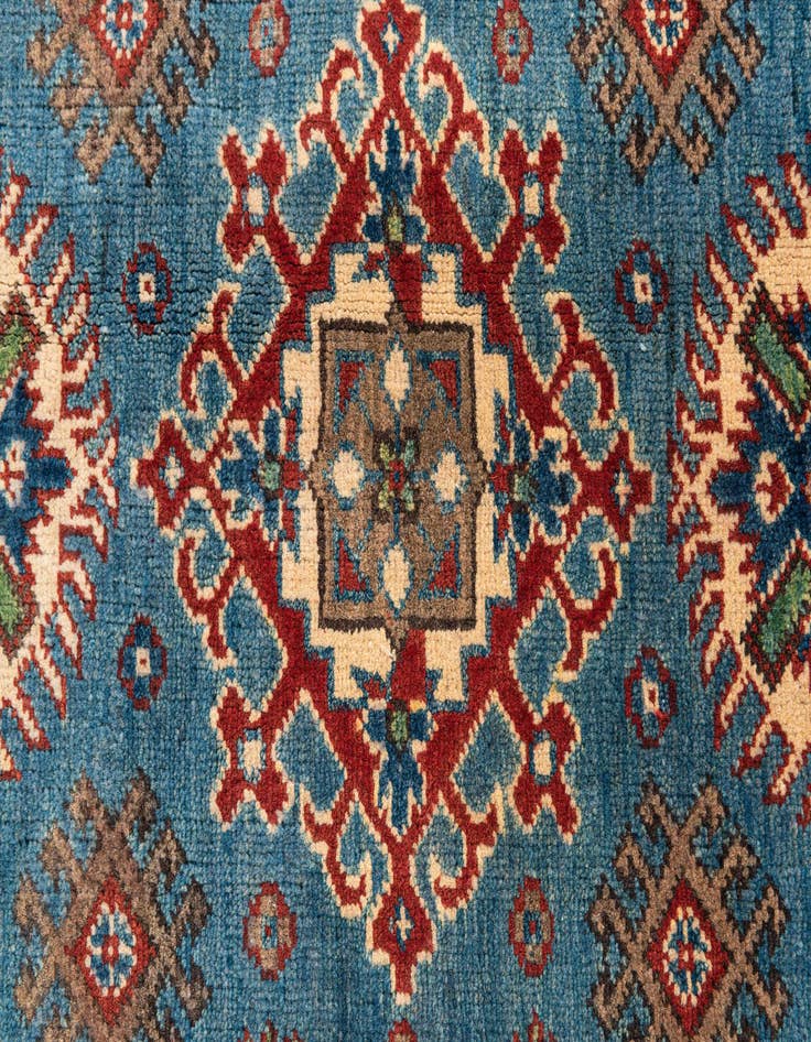 Detail image of  2' 8 x 4' 1  Hand Knotted Kazak Rug