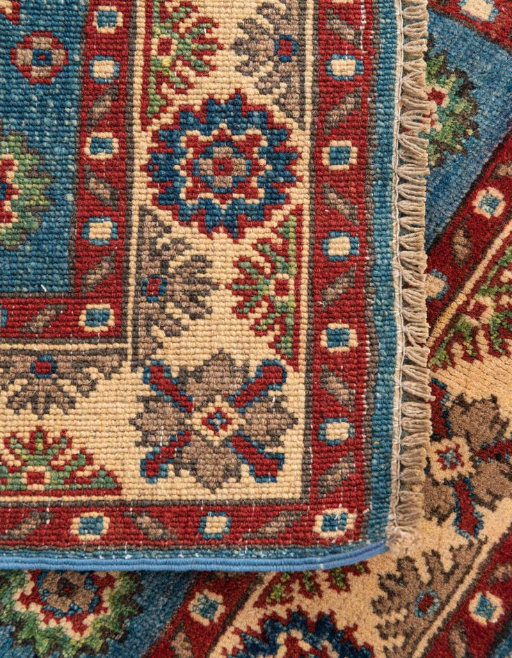 Detail image of  2' 8 x 4' 1  Hand Knotted Kazak Rug
