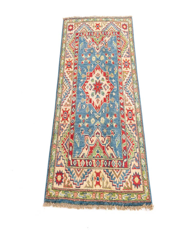 Detail image of  2' 8 x 4' 2  Hand Knotted Kazak Rug