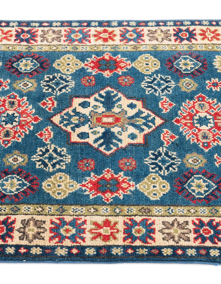 Detail image of  2' 7 x 4' 2  Hand Knotted Kazak Rug