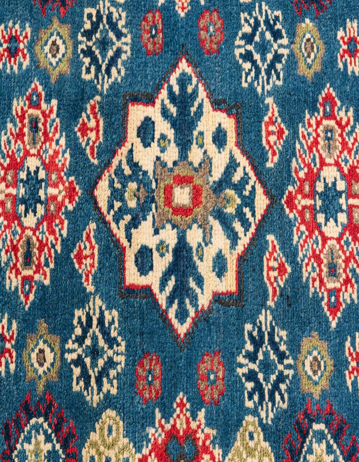 Detail image of  2' 7 x 4' 2  Hand Knotted Kazak Rug