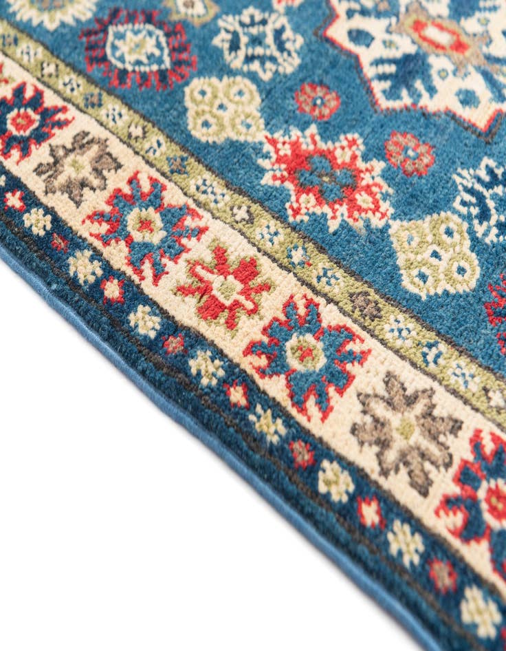 Detail image of  2' 7 x 4' 2  Hand Knotted Kazak Rug