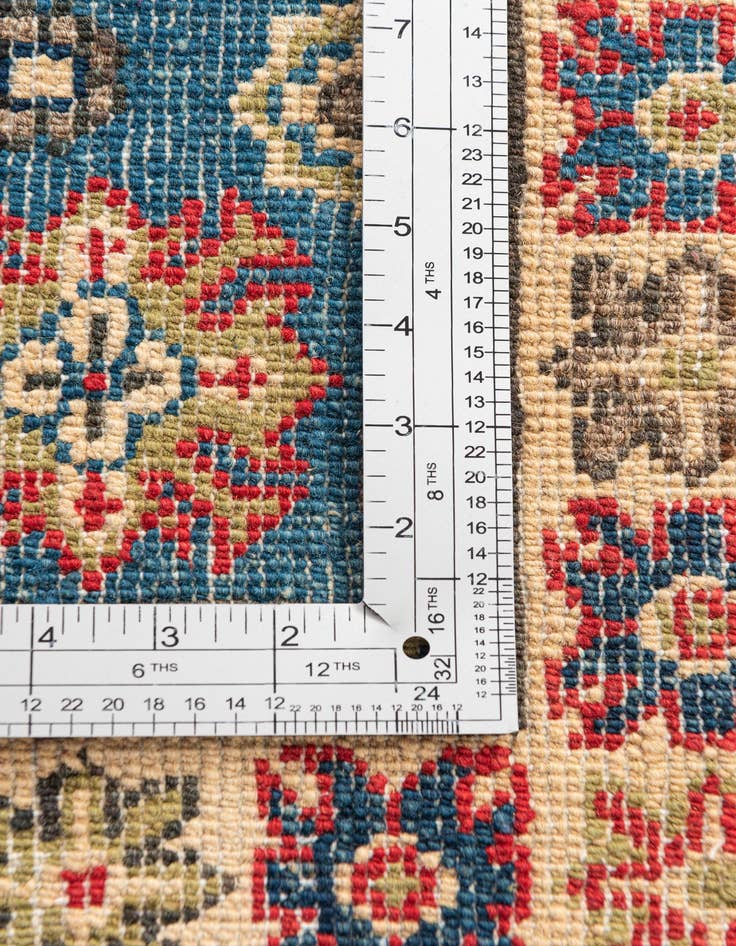 Detail image of  2' 7 x 4' 2  Hand Knotted Kazak Rug