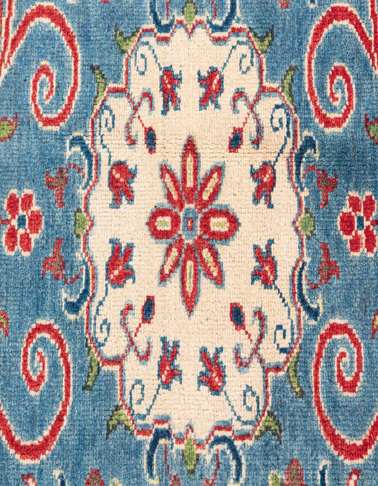 Detail image of  2' 8 x 4' 2  Hand Knotted Kazak Rug