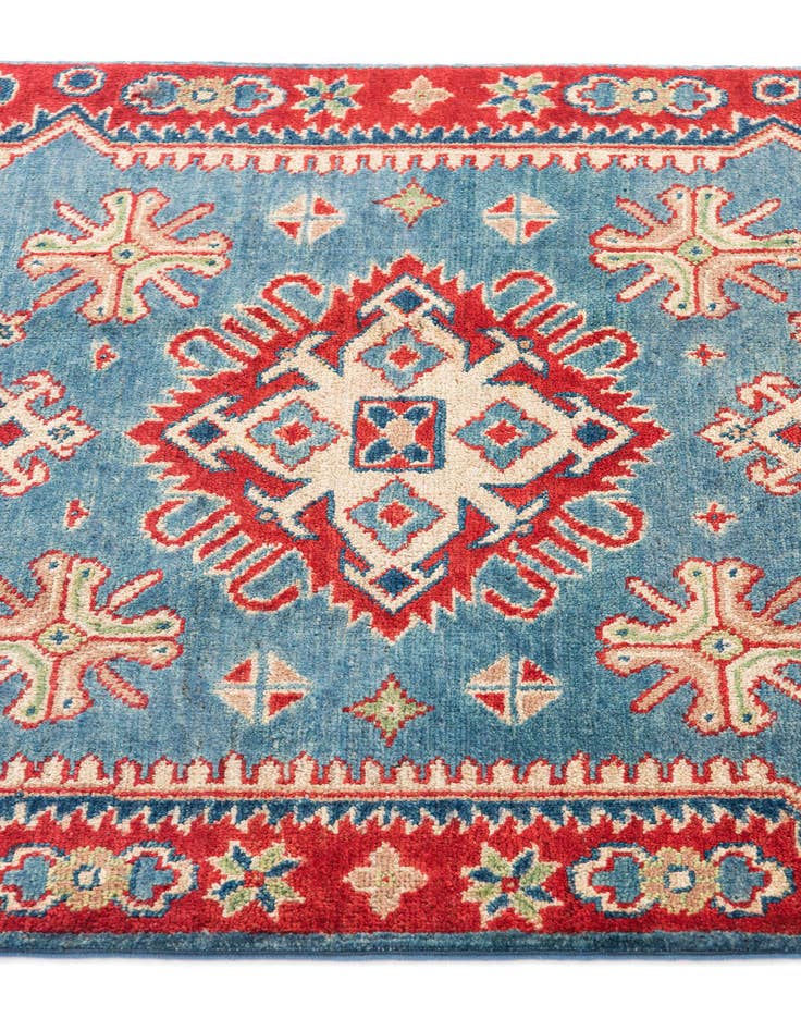 Detail image of  2' 9 x 4' 2  Hand Knotted Kazak Rug