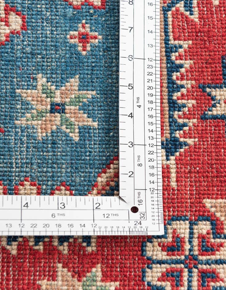 Detail image of  2' 9 x 4' 2  Hand Knotted Kazak Rug