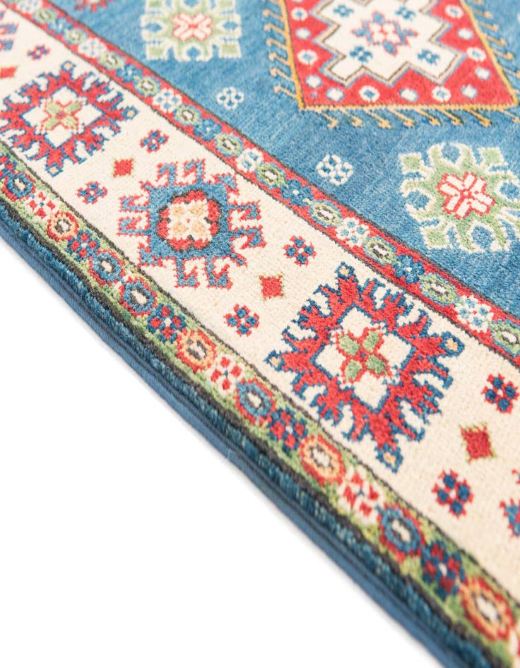 Detail image of  2' 10 x 4' 3  Hand Knotted Kazak Rug