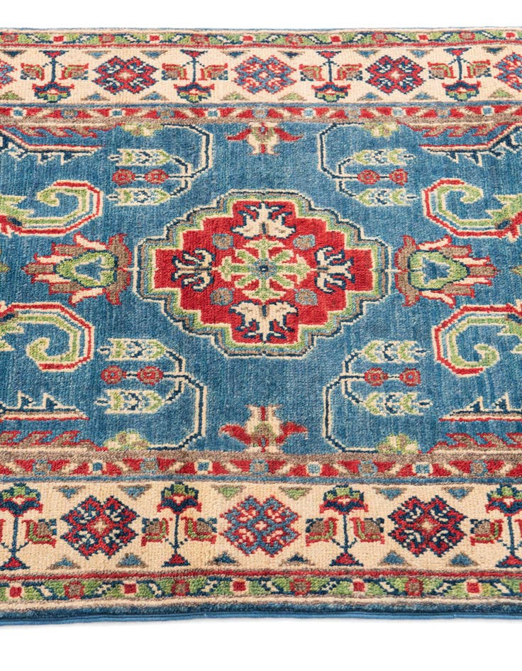 Detail image of  2' 8 x 4' 2  Hand Knotted Kazak Rug