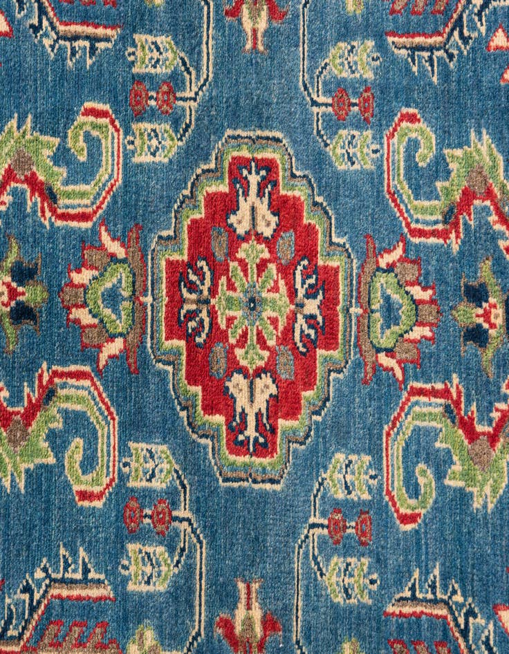 Detail image of  2' 8 x 4' 2  Hand Knotted Kazak Rug