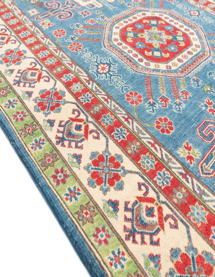 Detail image of  5' 7 x 7' 9  Hand Knotted Kazak Rug