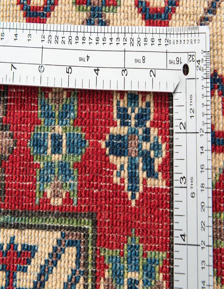 Detail image of  5' 7 x 7' 9  Hand Knotted Kazak Rug