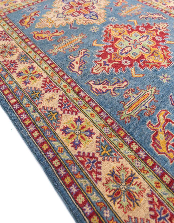 Detail image of  5' 6 x 7' 10  Hand Knotted Kazak Rug
