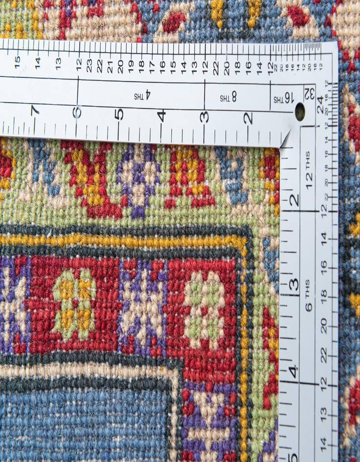 Detail image of  5' 6 x 7' 10  Hand Knotted Kazak Rug