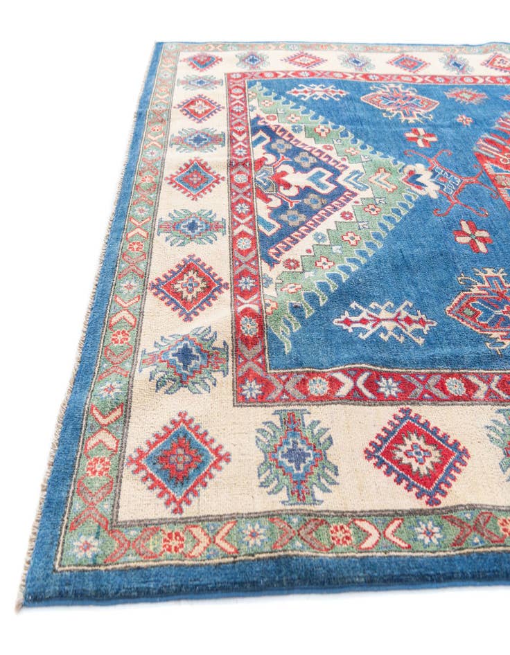 Detail image of  6' 5 x 9' 7  Hand Knotted Kazak Rug