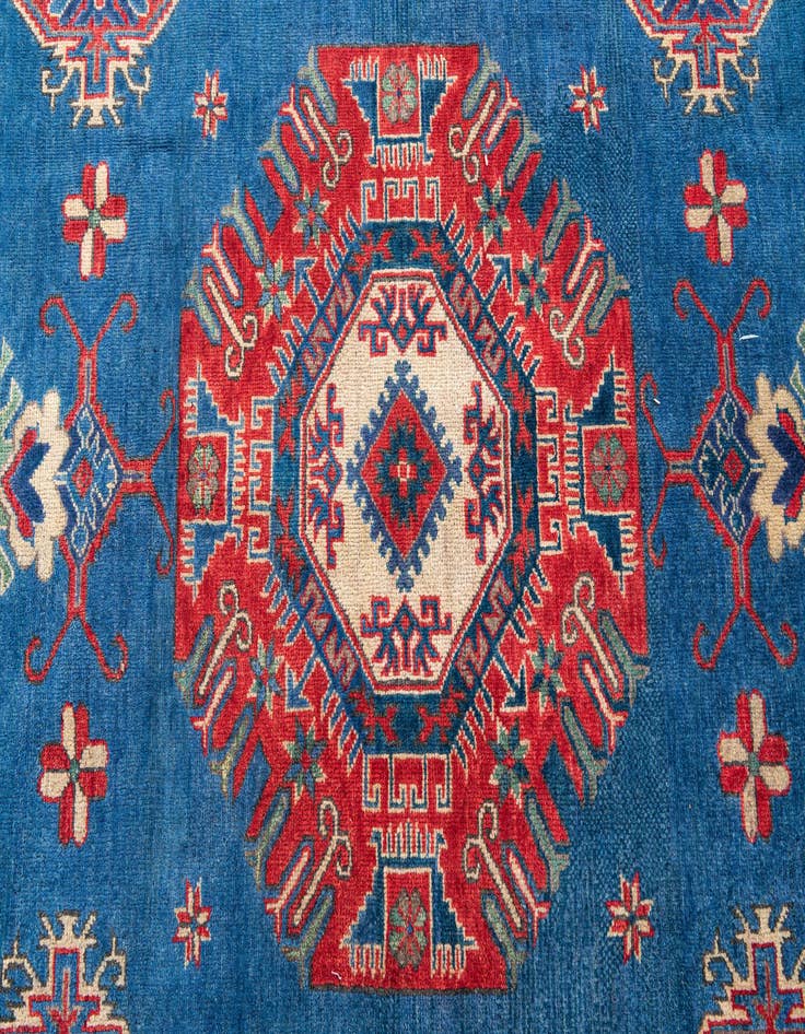 Detail image of  6' 5 x 9' 7  Hand Knotted Kazak Rug