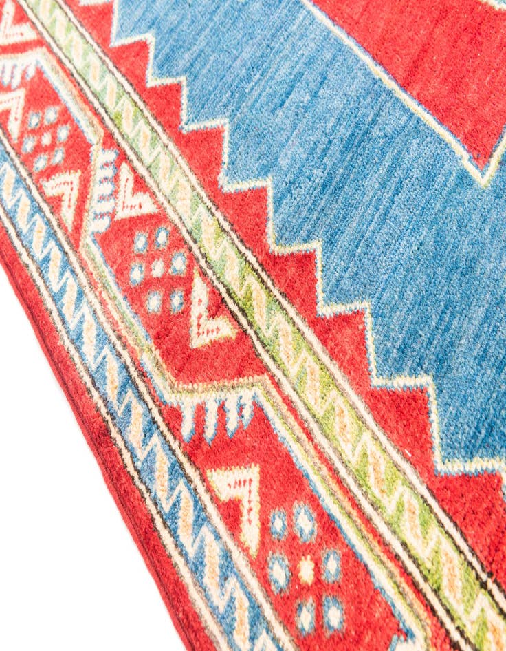 Detail image of  5' x 7'  Hand Knotted Kazak Rug