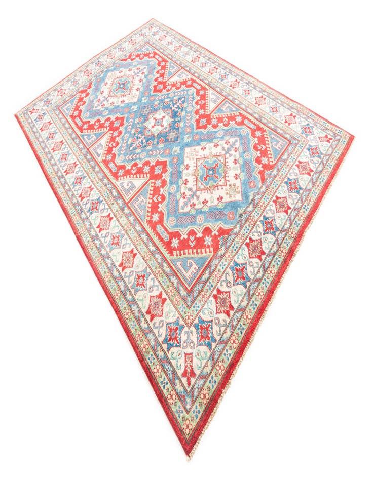 Detail image of  6' 8 x 9' 8  Hand Knotted Kazak Rug