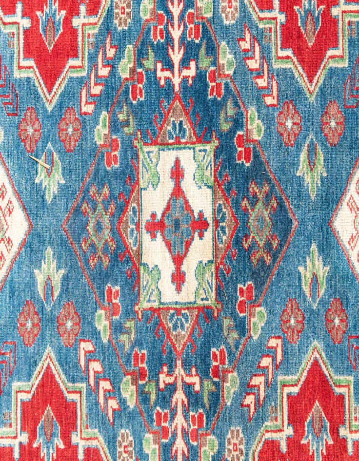 Detail image of  6' 8 x 9' 8  Hand Knotted Kazak Rug
