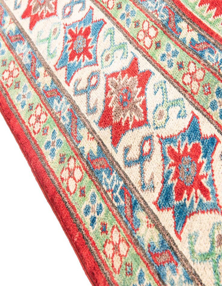 Detail image of  6' 8 x 9' 8  Hand Knotted Kazak Rug