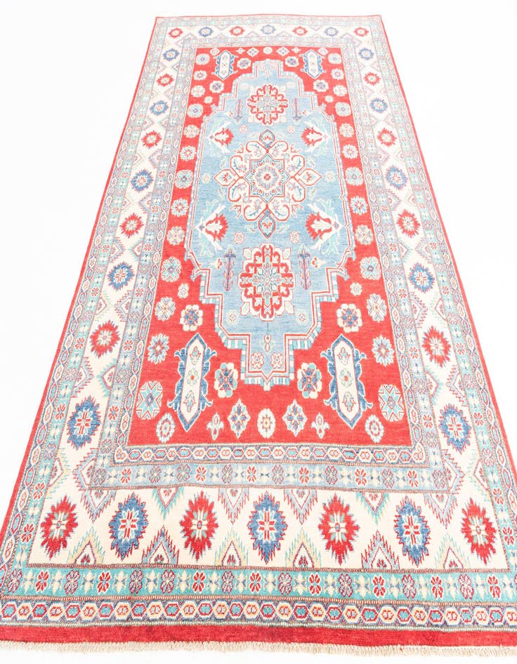 Detail image of  6' 8 x 9' 9  Hand Knotted Kazak Rug