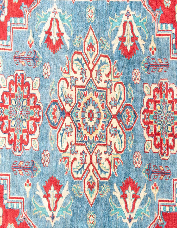 Detail image of  6' 8 x 9' 9  Hand Knotted Kazak Rug