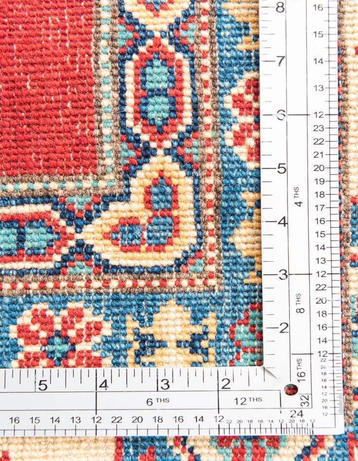 Detail image of  6' 8 x 9' 9  Hand Knotted Kazak Rug