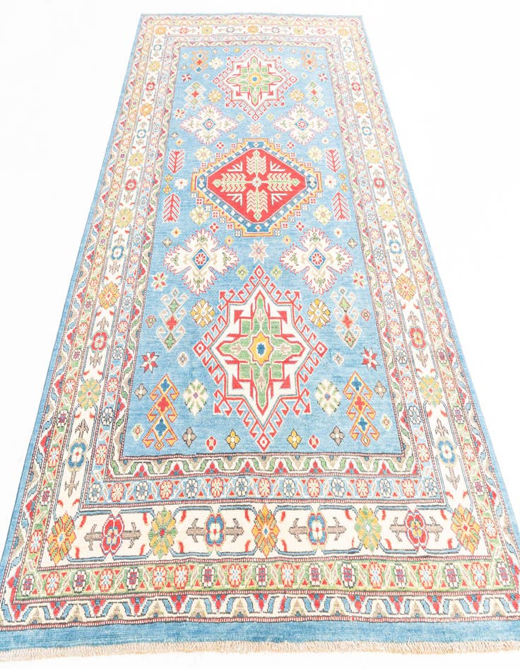 Detail image of  6' x 9' 2  Hand Knotted Kazak Rug