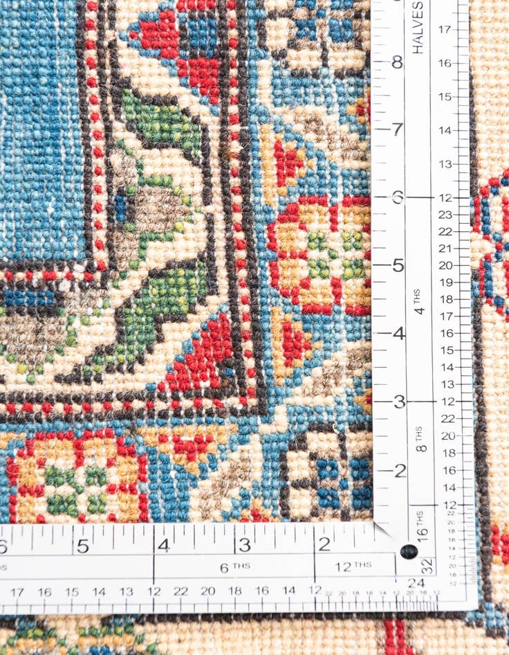 Detail image of  6' x 9' 2  Hand Knotted Kazak Rug