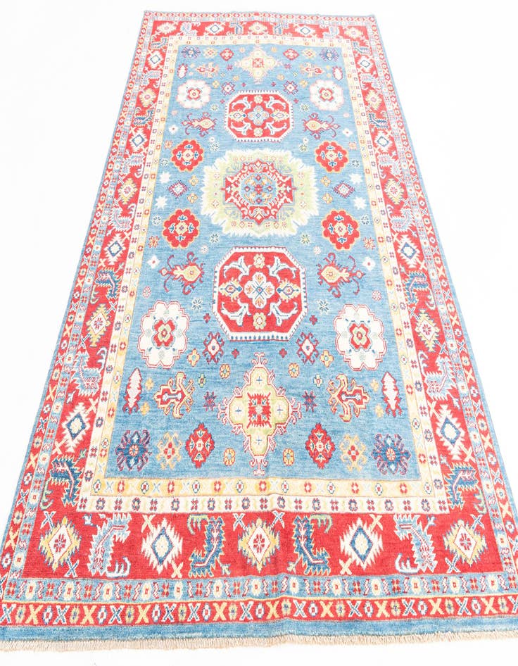 Detail image of  5' 10 x 8' 7  Hand Knotted Kazak Rug