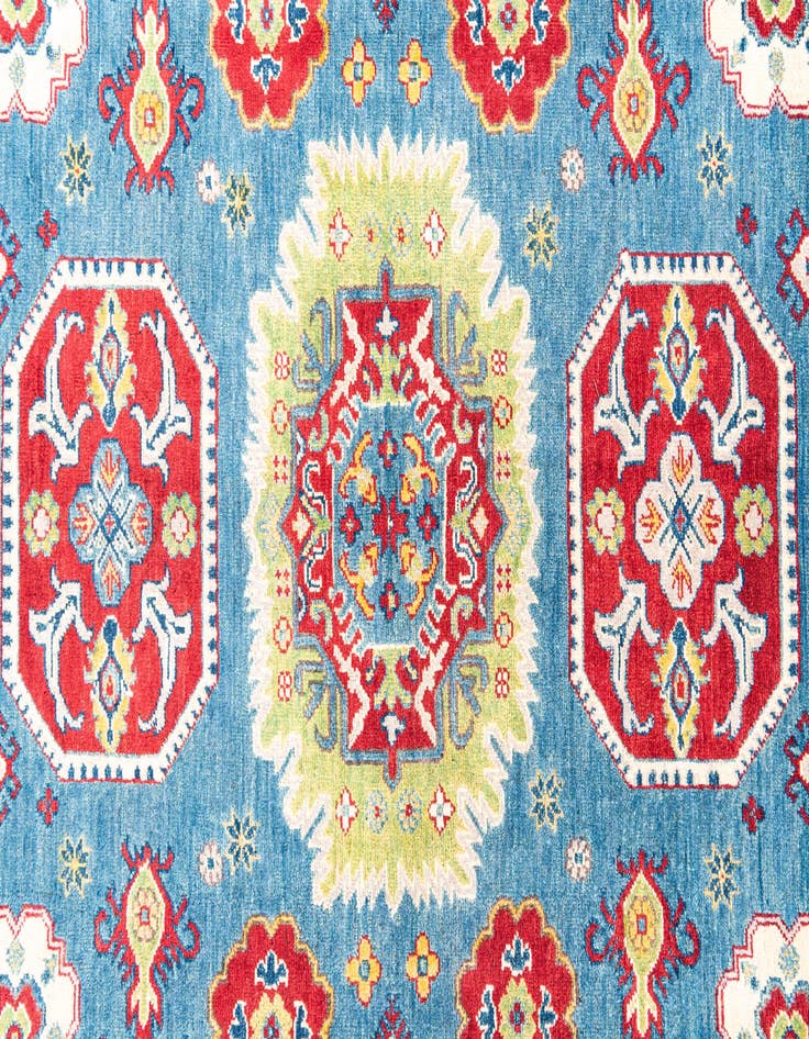 Detail image of  5' 10 x 8' 7  Hand Knotted Kazak Rug