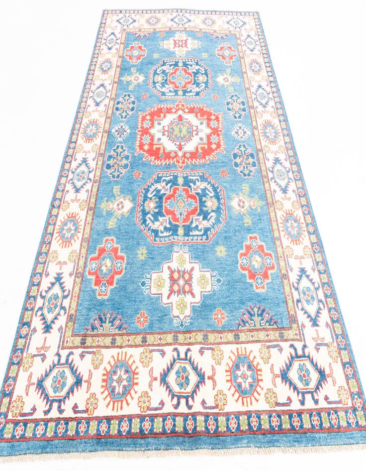 Detail image of  6' 1 x 9'  Hand Knotted Kazak Rug