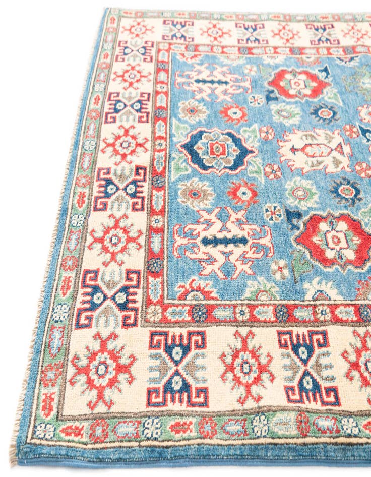 Detail image of  3' 10 x 6'  Hand Knotted Kazak Rug