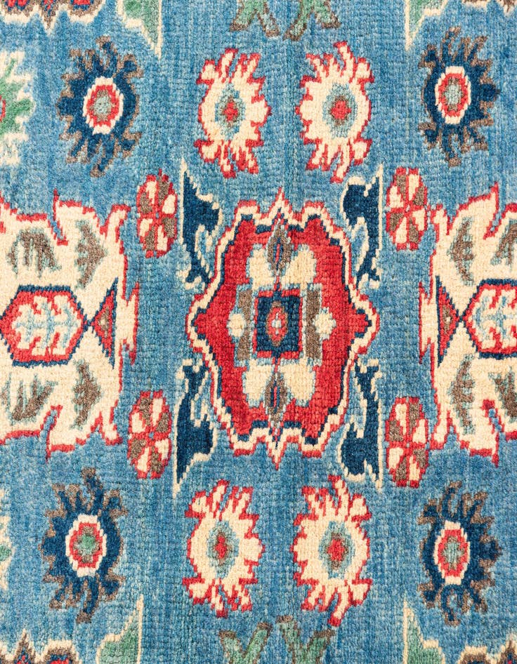 Detail image of  3' 10 x 6'  Hand Knotted Kazak Rug