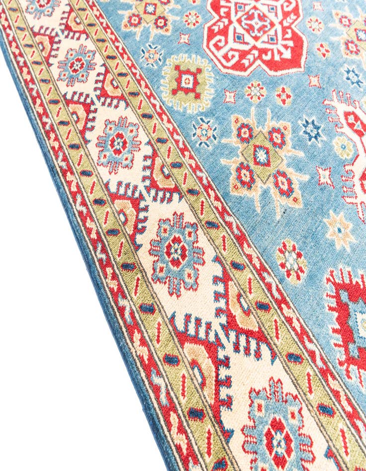 Detail image of  5' x 6' 10  Hand Knotted Kazak Rug