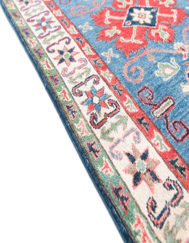 Detail image of  2' 10 x 4' 2  Hand Knotted Kazak Rug