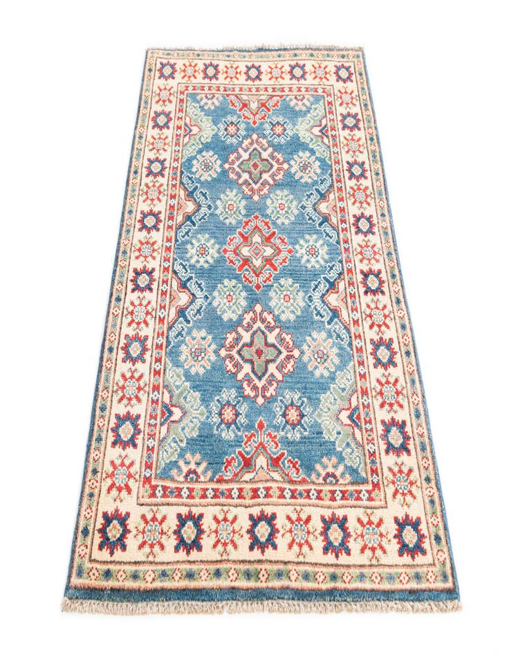 Detail image of  2' 9 x 4' 4  Hand Knotted Kazak Rug