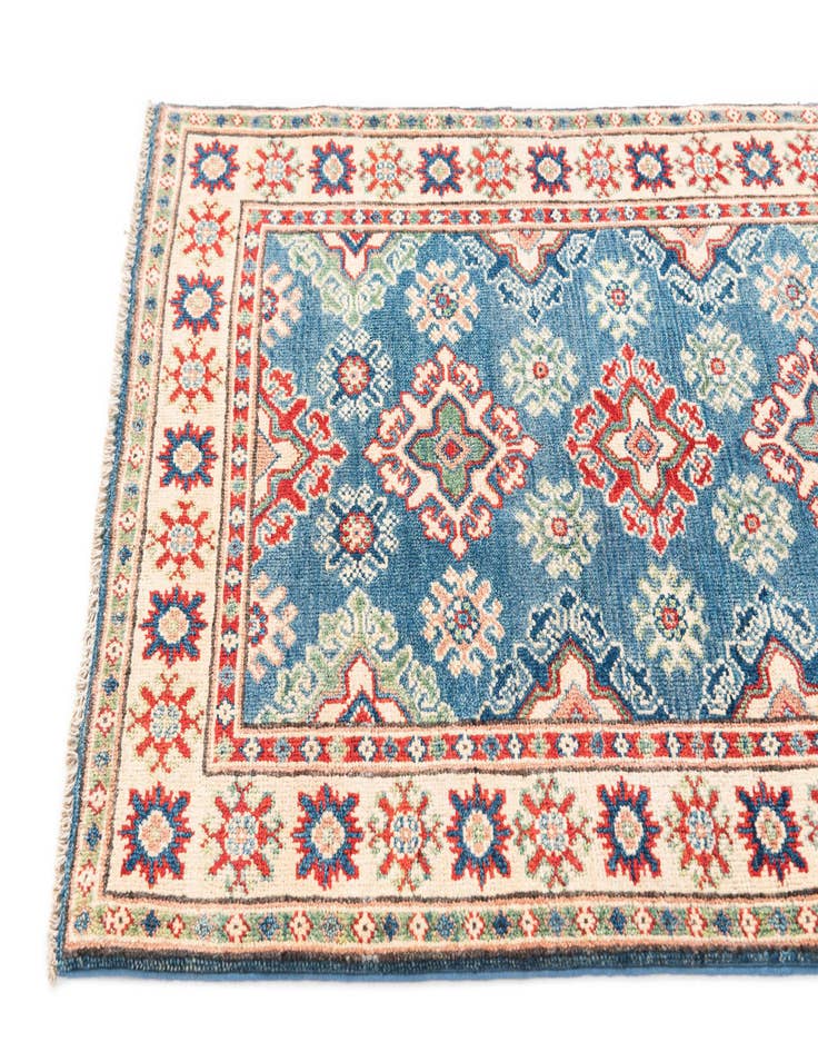 Detail image of  2' 9 x 4' 4  Hand Knotted Kazak Rug